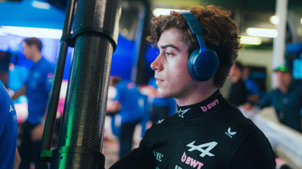 Colapinto, P16 en su debut en Japón