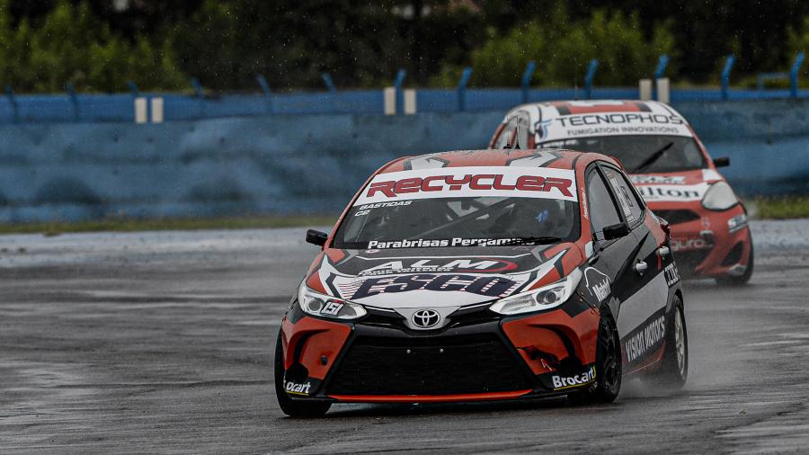 Ezequiel Bastidas, antes de salir segundo en la clase 2 del TN