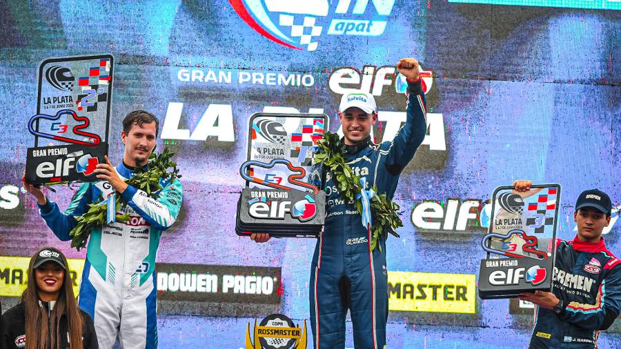 Jeremías Olmedo vence por primera vez en el TN Clase 3
